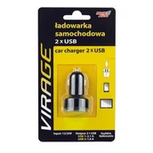 Ładowarki samochodowe - Ładowarka samochodowa 2xUSB - miniaturka - grafika 1