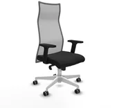 Fotele i krzesła biurowe - Krzesło Biurowe Piqueras y Crespo B2D026G Czarny - miniaturka - grafika 1