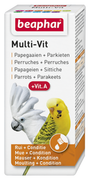 Witaminy i odżywki dla ptaków - Beaphar Bogena Multi-Vit For Parrots - Witaminy Dla Papug 20Ml - miniaturka - grafika 1