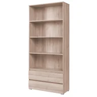 Regały - Cama Meble Regał szeroki C3 H.204x92x34 COCO dąb sonoma C3 SONOMA - miniaturka - grafika 1