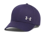 Czapki męskie - Czapka męska z daszkiem UNDER ARMOUR Sportstyle Metal Granatowa - miniaturka - grafika 1