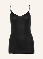 Koszulki i topy damskie - Hanro Top Cotton Seamless schwarz - miniaturka - grafika 1