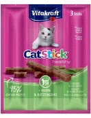 Przysmaki dla kotów - VITAKRAFT CAT STICK MINI kurczak/trawa dla kota 3szt - miniaturka - grafika 1