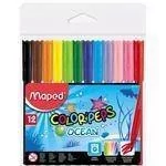 Maped Flamastry 12kol Colorpeps Ocean - Długopisy - miniaturka - grafika 2