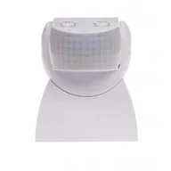 Czujniki ruchu i zmierzchu - F&F Czujnik ruchu PIR, biały IP66, DR-04W - miniaturka - grafika 1