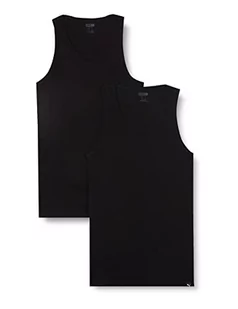 PUMA Męski T-shirt Basic, czarny, M - Koszulki męskie - miniaturka - grafika 1