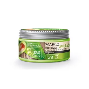 Bielenda Vegan Friendly masło do ciała Avocado 250ml - Balsamy i kremy do ciała - miniaturka - grafika 1
