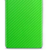 Akcesoria do tabletów i e-booków - Folia naklejka skórka strukturalna na TYŁ do Teclast P20HD -  Carbon Zielony - apgo SKINS - miniaturka - grafika 1