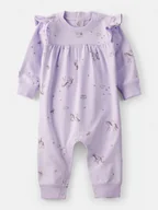Pajacyki dla niemowląt - carter's Rampers w kolorze fioletowym - miniaturka - grafika 1