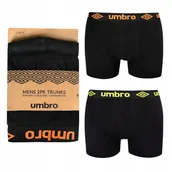 Majtki męskie - Umbro Bokserki Męskie 2 Sztuki 0197 Rozmiar Xxl - miniaturka - grafika 1