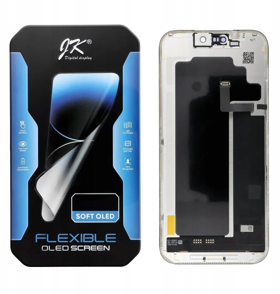 JK Wyświetlacz LCD do IPHONE 17 PRO MAX SOFT OLED Change IC