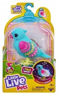 Figurki dla dzieci - Little Live Pets Interaktywny Ptak Papuga Interaktywna Tweet Twinkle Turkus - miniaturka - grafika 1