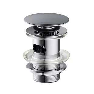 Cersanit Korek klik klak do umywalki chrom S951-125 - Korki do umywalek - miniaturka - grafika 1