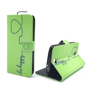Etui na telefon komórkowy Etui na telefon komórkowy Apple iPhone SE Be Happy Green - Etui i futerały do telefonów - miniaturka - grafika 1