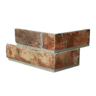 Narożnik betonowy dekoracyjny Avella czerwony 1.03 mb Max-Stone - Płytki klinkierowe - miniaturka - grafika 1