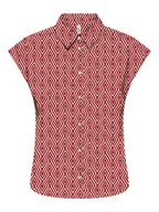 Koszule damskie - ONLY Koszula "Nova" w kolorze czerwonym - miniaturka - grafika 1