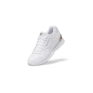 Trampki damskie - Reebok Damskie trampki Glide Ripple Clip Sneaker, obuwie białe/różowe złoto, 3,5 UK, Obuwie białe obuwie białe różowe złoto, 36 EU - miniaturka - grafika 1