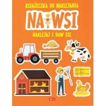 Na wsi. Książeczka do naklejania - Kolorowanki, wyklejanki - miniaturka - grafika 1