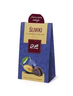 Śliwki w czekoladzie 50g w kartoniku - Bombonierki i czekoladki - miniaturka - grafika 1