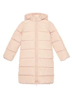 Płaszcze damskie - Guess Kids Płaszcz zimowy J5BL15 WB240 Różowy Regular Fit - miniaturka - grafika 1