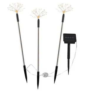 Solarny zestaw STICK-LIGHT LED 3x lampki wbijane LIGHTLOGIC LL SLR LED STICK - Lampy ogrodowe - miniaturka - grafika 1