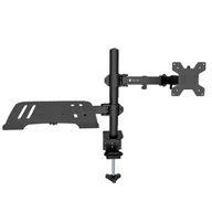 Uchwyty do monitorów - Techly 365597 Uchwyt biurkowy do monitora 13-32'' 8kg i laptopa 12-17'' 8kg, regulowany 365597 - miniaturka - grafika 1