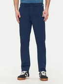 Spodnie męskie - Blend Spodnie materiałowe 20717828 Niebieski Slim Fit - miniaturka - grafika 1