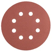 Materiały ścierne - Krążki ścierne 125 mm, K240 5 szt,, z 8 otworami GRAPHITE - miniaturka - grafika 1