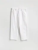 Spodnie męskie - Reserved - Jeansy loose fit - złamana biel - miniaturka - grafika 1