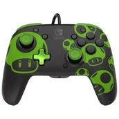 Kontrolery gier na PC - Kontroler PDP Rematch 1-Up Glow In The Dark - miniaturka - grafika 1