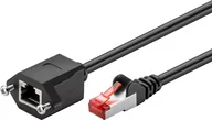 Patchcordy - Kabel LAN przedłużacz CAT7 czarny 5m - miniaturka - grafika 1