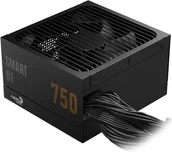 Zasilacze komputerowe - Aerocool AeroCool Smart B1 80 PLUS Bronze zasilacz, PCIe 5.1, ATX 3.1 - 750 Watt, czarny ACPB-SR75FEC.71 - miniaturka - grafika 1