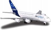 Samoloty i helikoptery - AIRBUS A380-800 samolot Majorette METAL - miniaturka - grafika 1