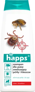 HAPPS Szampon + Aerozol dla psów zwalczający pchły i kleszcze - Szampony i odżywki dla psów - miniaturka - grafika 2