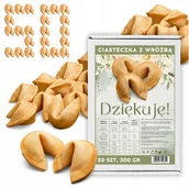 Pieczywo chrupkie - Chińskie Ciasteczka z Wróżbą Magia Przeznaczenia Ciasteczka Dziękuję 50 szt - miniaturka - grafika 1