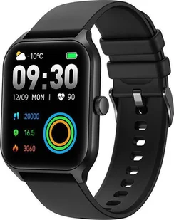 Colmi P60 Czarny (P60Black) - Smartwatch - miniaturka - grafika 1