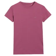 Koszulki sportowe damskie - Koszulka damska 4F Tshirt F2439 Rozmiar: L / Kolor: bordowy - miniaturka - grafika 1