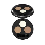 Pudry do twarzy - Inika INIKA Brow Define paleta Amber, 5 g - miniaturka - grafika 1