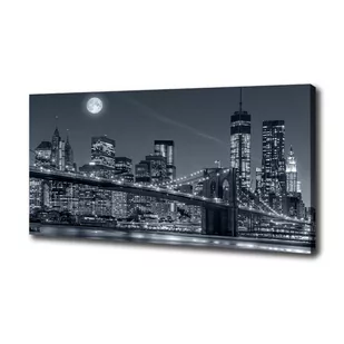 Foto obraz na płótnie Manhattan Nowy Jork - Obrazy i zdjęcia na płótnie - miniaturka - grafika 1