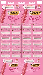 BiC Pure 3 Lady, maszynka do golenia, 24 szt. - Maszynki do golenia i wkłady - miniaturka - grafika 1