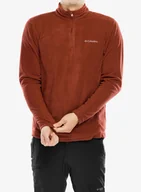 Bluzy sportowe męskie - Bluza bez kaptura Columbia Klamath Range II Half Zip - spice - miniaturka - grafika 1