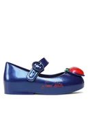 Buty dla chłopców - Melissa Baleriny Mini Melissa Sweet Love + Disn 33447 Granatowy - miniaturka - grafika 1