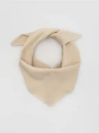 Czapki damskie - Reserved - Szalik z dodatkiem wełny - złamana biel - miniaturka - grafika 1