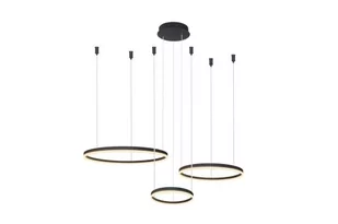 Wisząca lampa Halo AZ4972 LED 120W z pilotem czarna - Lampy sufitowe - miniaturka - grafika 1