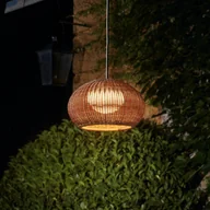 Lampy sufitowe - Bover żyrandol LED Garota, wtyczka grafitowy/brązowy Garota, brązowy / rdzawy, tworzywo sztuczne, design - miniaturka - grafika 1