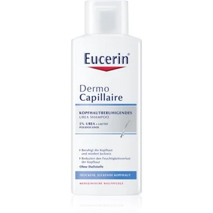 Eucerin DermoCapillaire szampon Do suchej i swędzącej skóry głowy Calming Urea Shampoo) 250 ml - Szampony do włosów - miniaturka - grafika 1