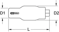 Klucze i nasadki - KS TOOLS 3/8" Urz?dzenie do kalibracji ograniczenia dynamometrycznego - miniaturka - grafika 1