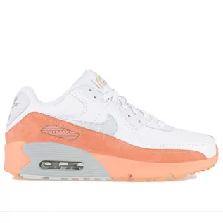 Buty dla dziewczynek - Buty Nike Air Max 90 LTR SE DM0956-100 - białe - grafika 1