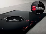 Płyty elektryczne do zabudowy - Elica NIKOLATESLA ONE BL/F/83 PRF0120978A (pochłaniacz) czarny - miniaturka - grafika 1