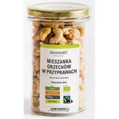 Orzeszki - Biossom Mix orzechów w przyprawach fair trade bezglutenowe 250 g Bio - miniaturka - grafika 1